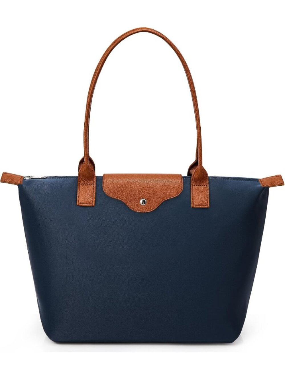 Large Capacity Nylon Tote Bag for Women | Stylish Foldable Shoulder Hobo Handbag